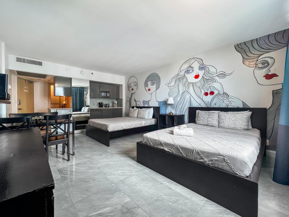 Castle Beach Studios By Vacation Media Miami Beach Bagian luar foto